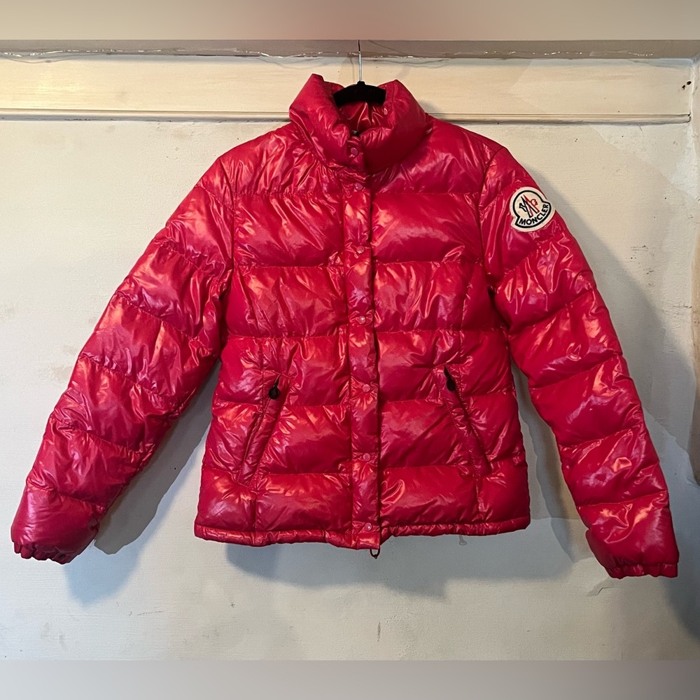 Hot Pink Moncler Ski Jacket